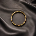 Black and gold bracelet