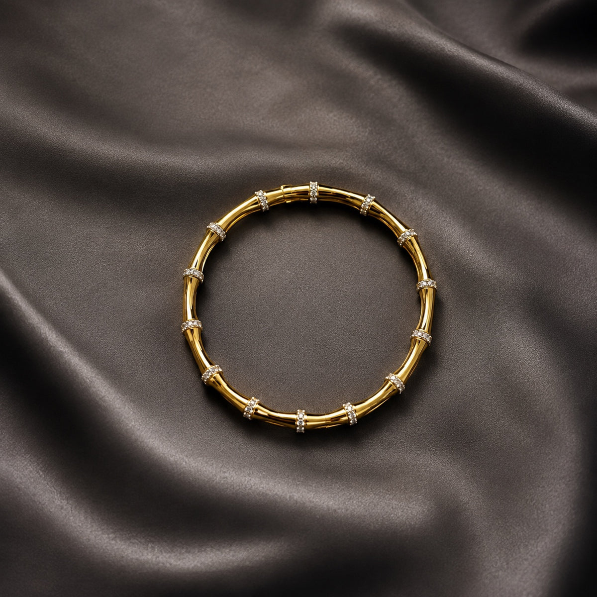 Black and gold bracelet
