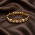 Seraphine Gold Stone Anti-Tarnish Bracelet for Women | House of HNS